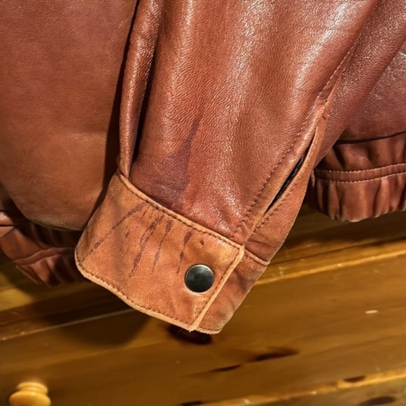 Lone Pine Vintage Brown Leather Jacket - Picture 7 of 16